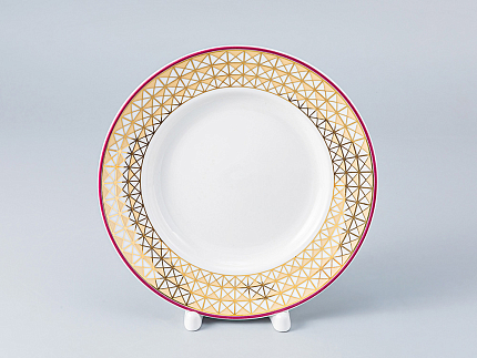 Тарелка мелкая 180 мм форма Гладкая рисунок Замоскворечье арт. 80.83033.00.1