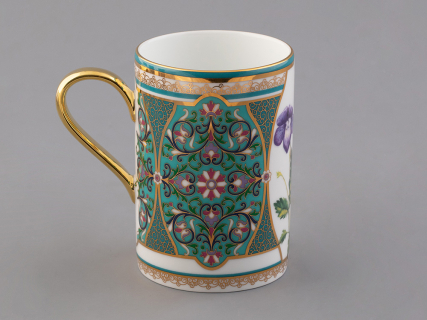 Бокал 400 мл в подарочной упаковке, форма Соло, рисунок Фиалка надрезанная, арт. 81.32711.00.1, 