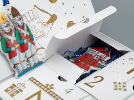 Подарочный набор Елочные игрушки Сказка Щелкунчик 5 шт. арт. 81.31124.00.1, 