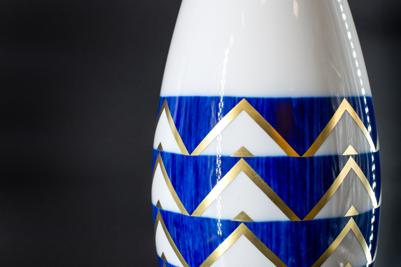 Ваза Уголки на форме Высокая, арт 60.13795.00.1, 