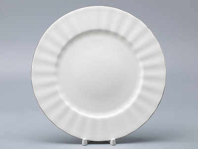 Сервиз столовый форма Нега рисунок Платиновая  лента, 6 персон 24 предмета арт. 81.30716.00.1