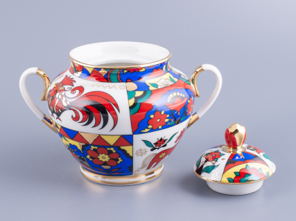 Сахарница форма Весенняя Народные Узоры арт. 80.60811.00.1, 