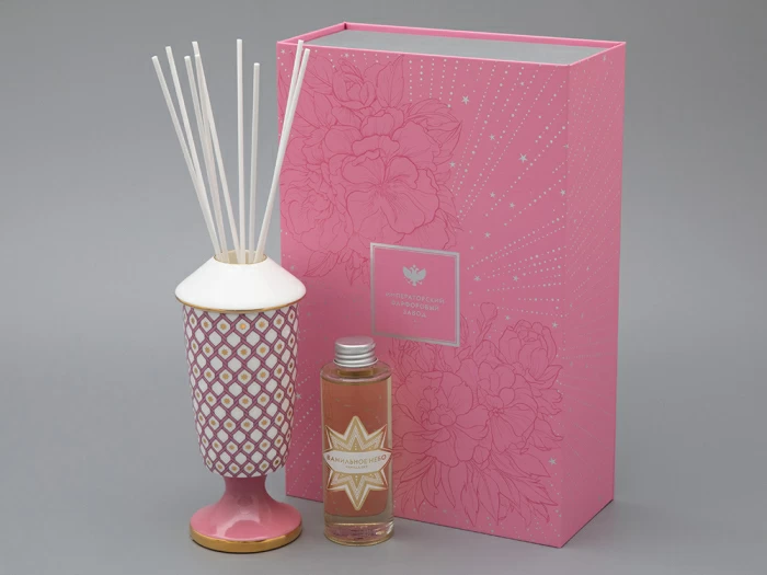 Подарочный набор Аромадиффузор Астра 1, аромат Ванильное небо, арт 81.33305.00.1, 