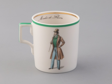 Подарочный набор чайный форма Гербовая рисунок Modes de Paris (зеленый) арт. 81.25659.00.1, 