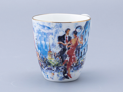 Бокал форма Вариации 450 мл рисунок Шпильки на Невском, арт 80.69966.00.1