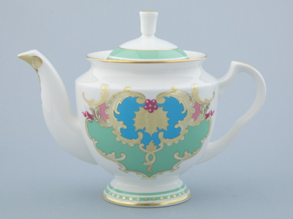 Сервиз чайный форма Айседора рисунок Аквамарин 6 персон 14 предметов арт. 81.30906.00.1, 