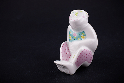 Скульптура Monkey, В яблоках арт 62.08846.00.1