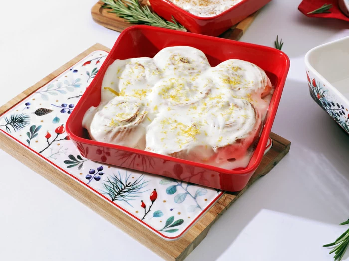 Доска сервировочная 260х180мм форма Стандартная рисунок Календа арт. 42.00045.00.1, 