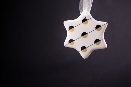 Елочная игрушка Звездочка, арт 60.15993.00.1