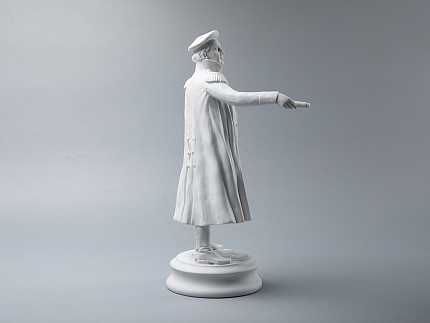 Подарочный набор Генерал-фельдмаршал Кутузов М.И. 1745 г. Белый бисквит арт. 81.31283.00.1