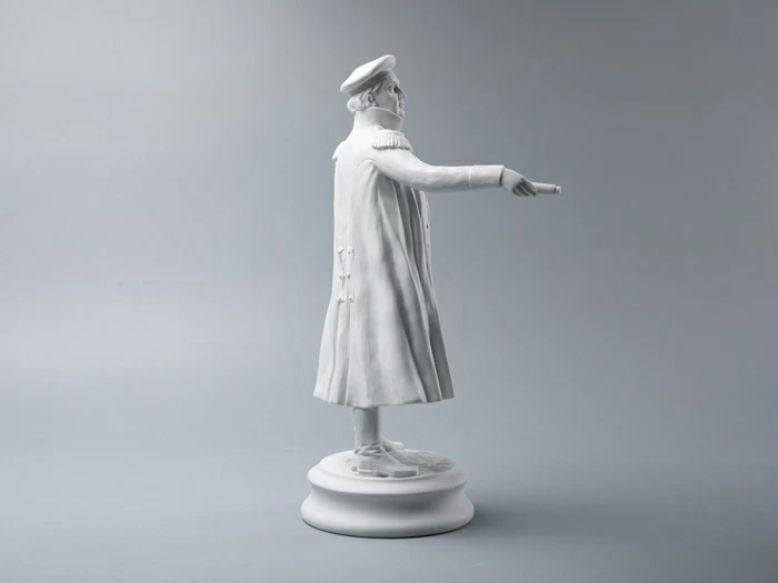 Подарочный набор Генерал-фельдмаршал Кутузов М.И. 1745 г. Белый бисквит арт. 81.31283.00.1, 