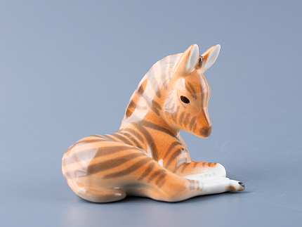 Скульптура Зебренок лежащий арт. 82.01034.00.1