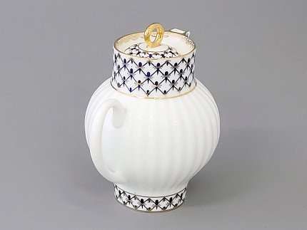 Сливочник 270 мл., форма Волна, рисунок Кобальтовая сетка 270 мл, арт. 80.06536.00.1