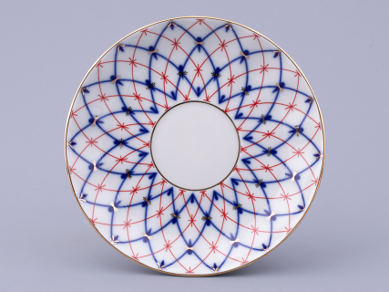 3-х предметный комплект чайный форма Тюльпан  рисунок Сетка 1950, арт. 81.31131.00.1, 