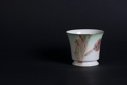 Чашка с блюдцем Татьянин день на форме Юлия, рисунок 2