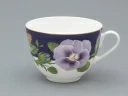 Чашка с блюдцем чайная форма Весенняя 2 рисунок Виола 1, арт. 81.34138.00.1, 