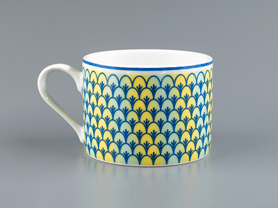 Чашка чайная 265 мл форма Соло, рисунок Azzurro (Азурро), арт 80.37134.00.1