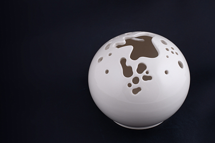 Ваза на форме Снежок, арт 60.13483.00.1