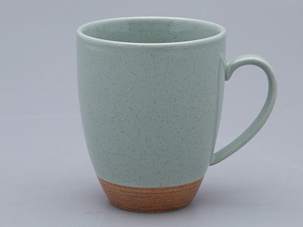 Кружка высокая 400 мл. Душевная кухня рисунок Песчаный пляж арт. 42.00032.00.1