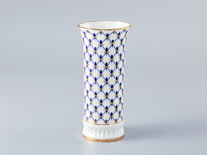 Ваза Вертикаль Кобальтовая сетка арт. 80.61651.00.1, 