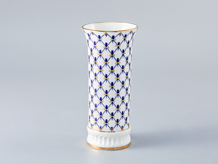 Ваза Вертикаль Кобальтовая сетка арт. 80.61651.00.1, 