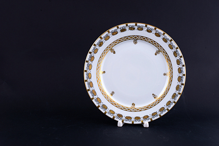 Тарелка 220 мм Русский модерн, на форме Европейская, арт 60.08573.00.1