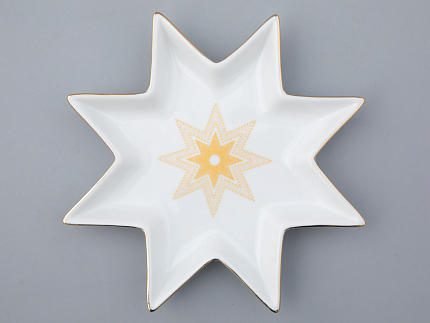 Подарочный набор форма Звезда рисунок Азур Золото арт. 81.31548.00.1