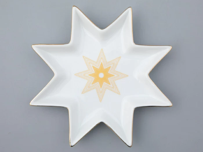 Подарочный набор форма Звезда рисунок Азур Золото арт. 81.31548.00.1, 