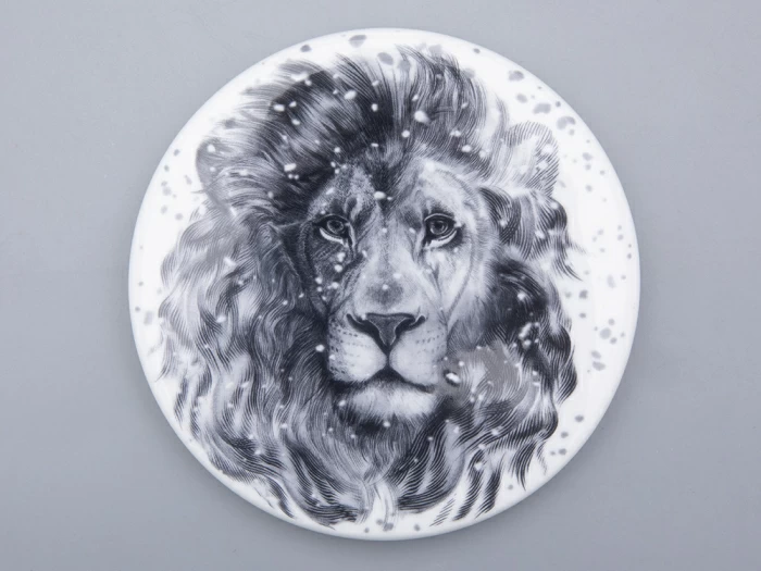 Шкатулка в подарочной упаковке, форма Идиллия, рисунок Тотем. Лев арт. 81.31592.00.1, 