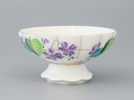 Ваза для конфет, форма Лесная фиалка, форма Тюльпан, арт 80.00272.00.1, 