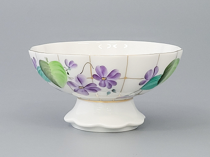 Ваза для конфет, форма Лесная фиалка, форма Тюльпан, арт 80.00272.00.1