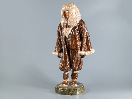 Скульптура Народности России Чукотская женщина арт. 82.76983.00.1