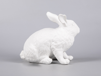 Скульптура Кролик домашний Белый арт. 82.69811.00.1, 