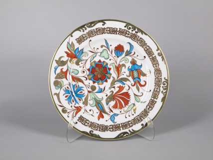 Блюдо круглое 320 мм форма Европейская-2 рисунок Русский арт. 60.14239.00.5, 