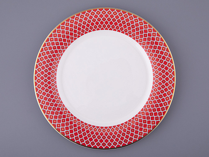 Тарелка плоская 270 мм форма Стандартная 2 рисунок №1 Скарлетт арт. 80.93390.00.1