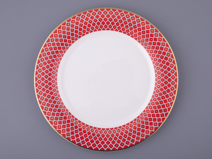 Тарелка плоская 270 мм форма Стандартная 2 рисунок №1 Скарлетт арт. 80.93390.00.1, 