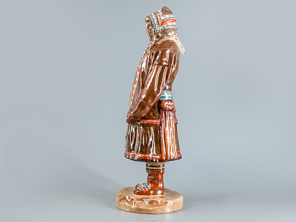 Скульптура Народности России Тунгузская женщина арт. 82.78568.00.1