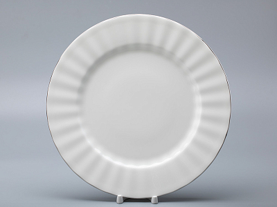 Сервиз столовый форма Нега рисунок Платиновая  лента, 6 персон 24 предмета арт. 81.30716.00.1