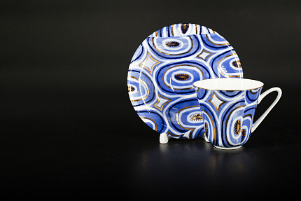 Чашка с блюдцем Минори, на форме Сад, арт 61.21007.00.1