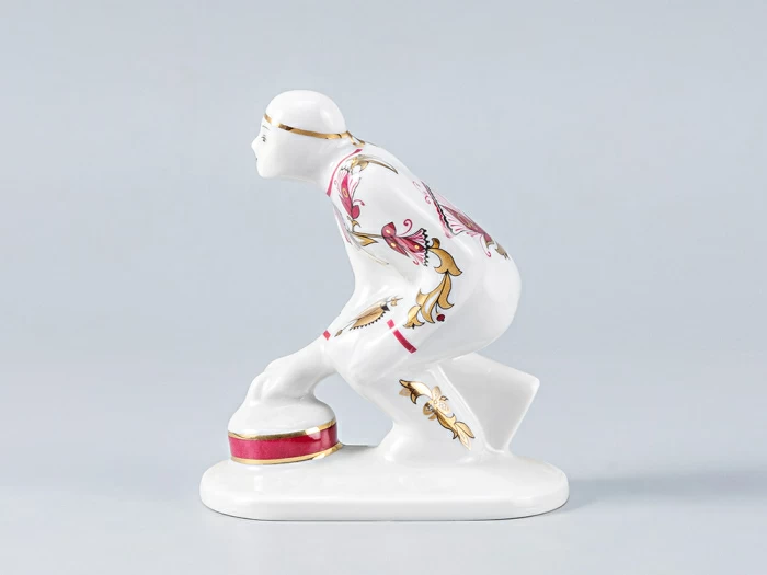 Скульптура форма Кёрлингистка рисунок Керлингистка арт. 82.78251.00.1, 