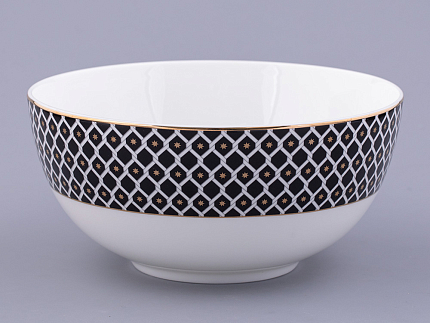 Салатник, форма Восточная, рисунок Неро 2, арт 80.46118.00.1