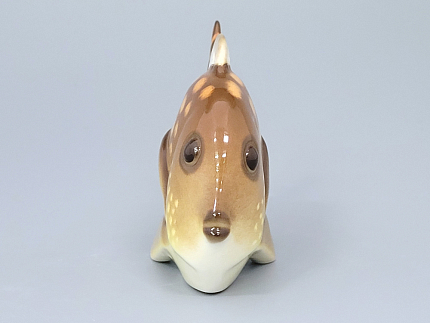 Скульптура форма Рыба-бабочка малого размера рисунок Желтый, арт. 82.50095.00.1