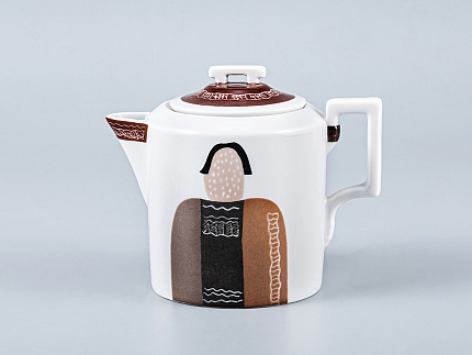 Сервиз чайный форма Гербовая рисунок Бабы, 2 персоны 7 предметов, арт. 81.15102.00.1