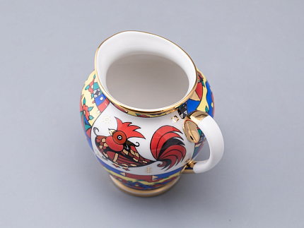 Сливочник 400 мл., форма Весенняя, рисунок Народные узоры, арт. 80.60812.00.1