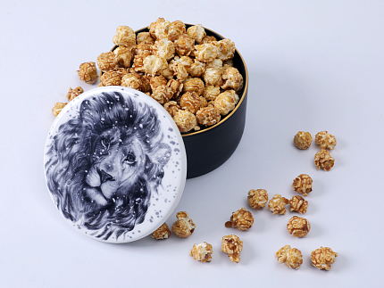 Шкатулка в подарочной упаковке, форма Идиллия, рисунок Тотем. Лев арт. 81.31592.00.1