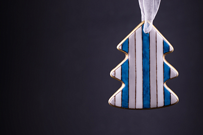 Елочная игрушка Елочка, Зимний вечер, арт 60.07614.00.1