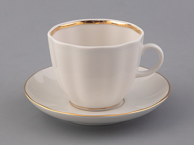 Чашка с блюдцем кофейная 140 ил.,  форма  Тюльпан, рисунок  Белоснежка арт. 81.13904.00.1