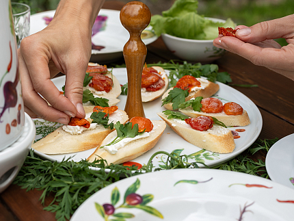 Тарелка 270 мм форма Европейская  мелкая Мамина Дача, арт. 80.48013.00.1