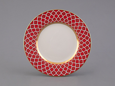 Чашка с блюдцем 250 мл форма Идиллия рисунок Скарлетт 1 арт. 81.26826.00.1