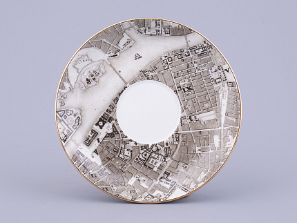 Чашка с блюдцем чайная, форма Банкетная, рисунок Великолепный Невский Малая Конюшенная, арт. 81.32686.00.1